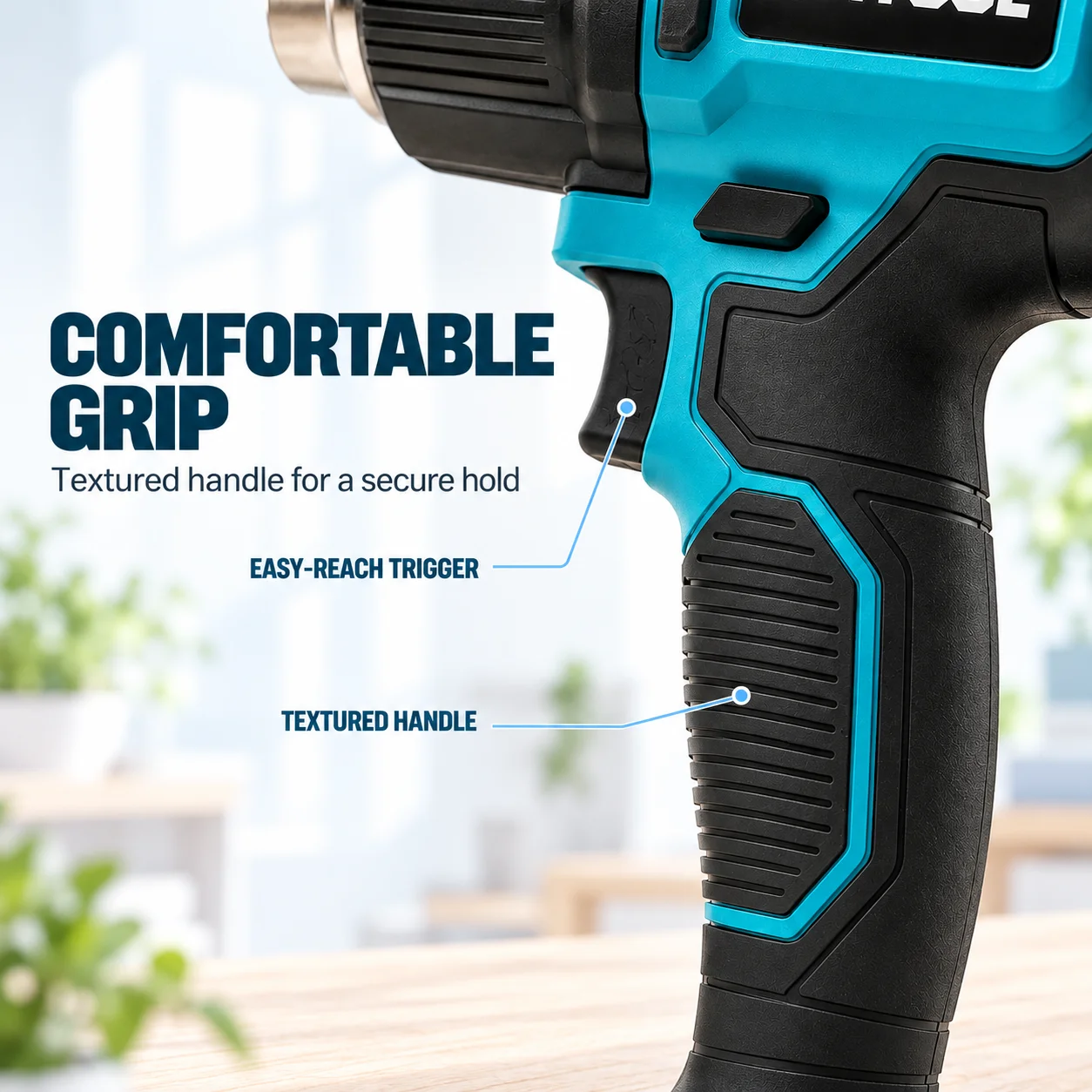 IONTOOL 550℃ Dual-Speed Compac - огляд і ціна Cordless Heat Gun For Shrink Tubing