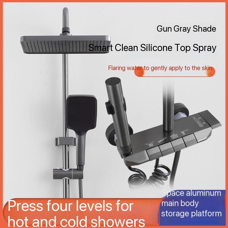 Grey Chrome Bathroom Shower Fa - огляд і ціна Plumbing